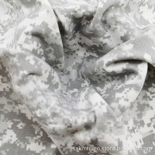 Digital Print Polyester Camouflage Fabric for Swimwear